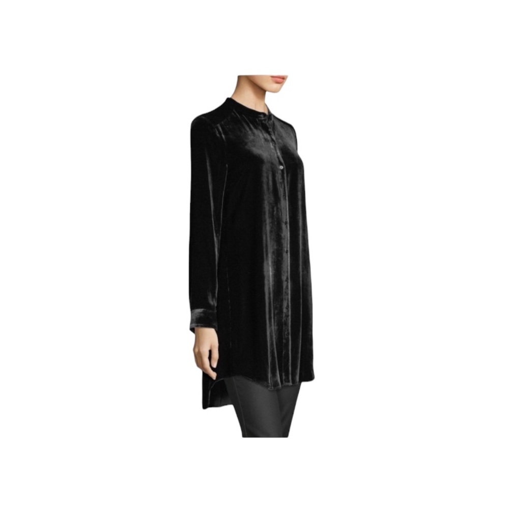 ๐๐๐๐๐๐ ๐
๐๐๐๐๐ Velvet Button-Front Tunic Dress